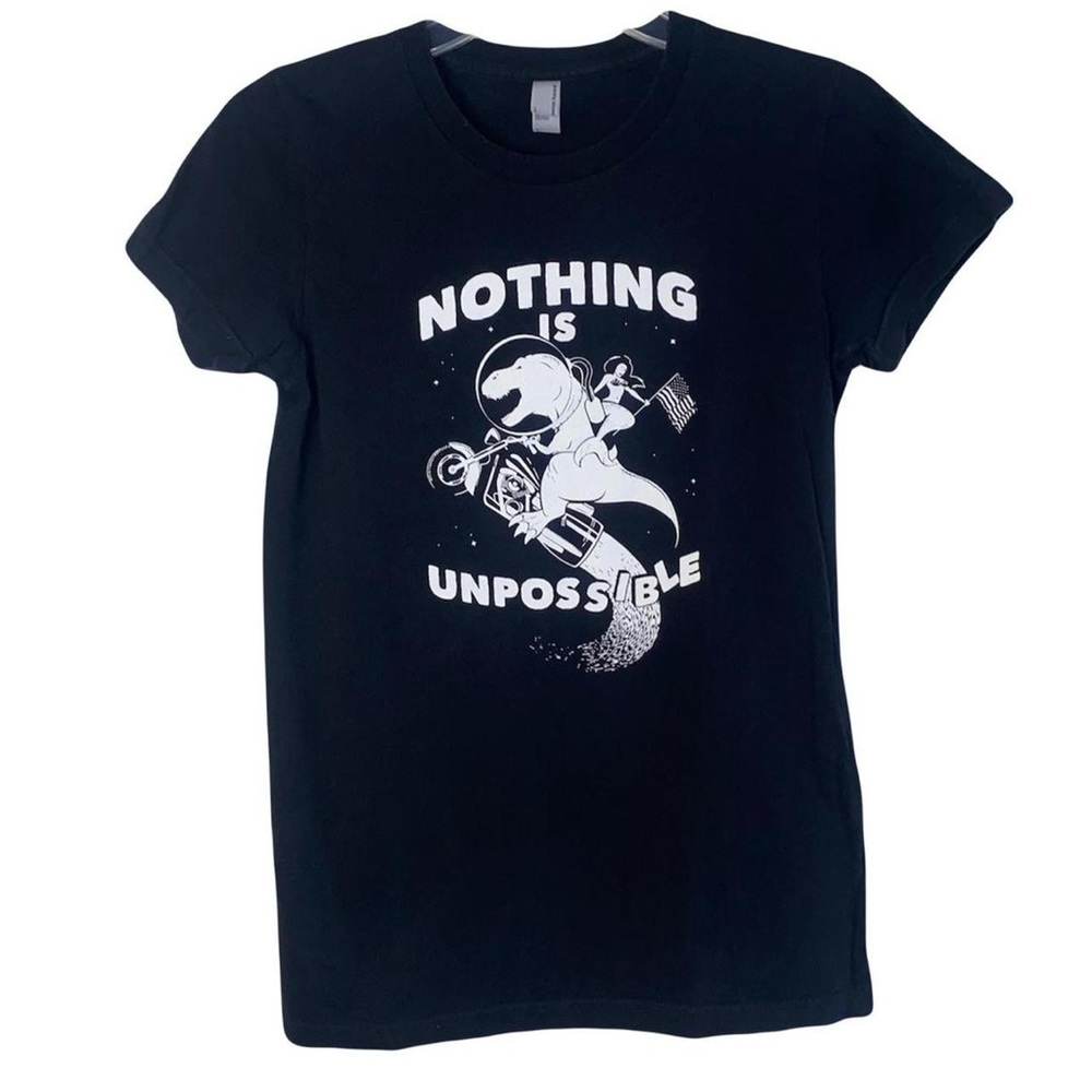 Vintage Nothing is Unpossible Dinosaur Shirt